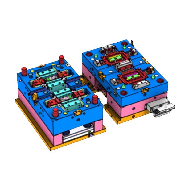 OEM / ODM : Hot Runner Injection Molding & Transparent Smart Doorbell Upper Shell (1*2) No.23673