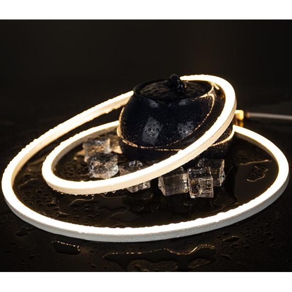 Buy 500LM/m Neon LED Strip Lights IP68 Injection Moulded Connector For Pool at wholesale prices