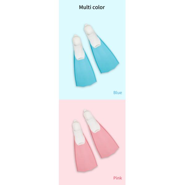 OEM Diver Freediving Flippers Silicone Fins For Swimming Training Spearfishing