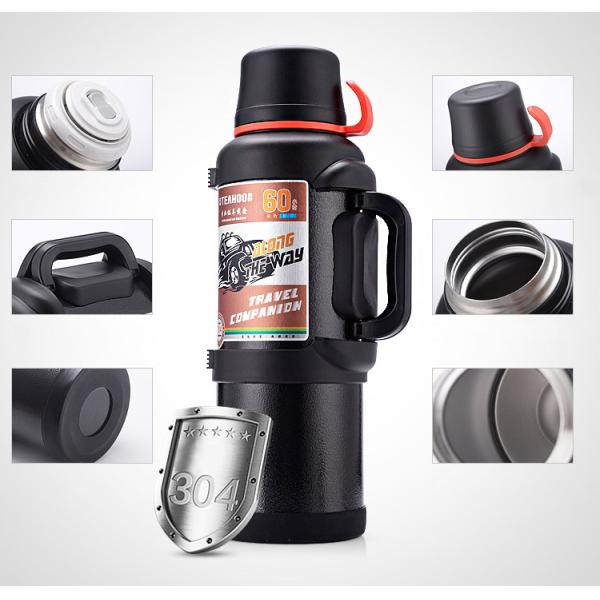 1 Gallon Vacuum Insulated Travel Pot Insulated Water Jug Thermos Insulated Flask With 2 Cups