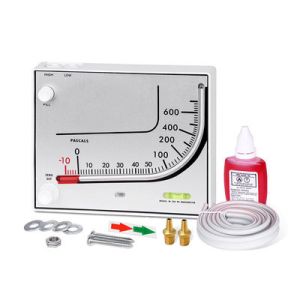 Red Oil Differential Pressure Gauge for Aquaculture