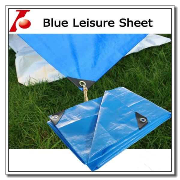 Anti UV Double orange color&100% new material 140grams polyethylene tarps/tarpaulin fabric