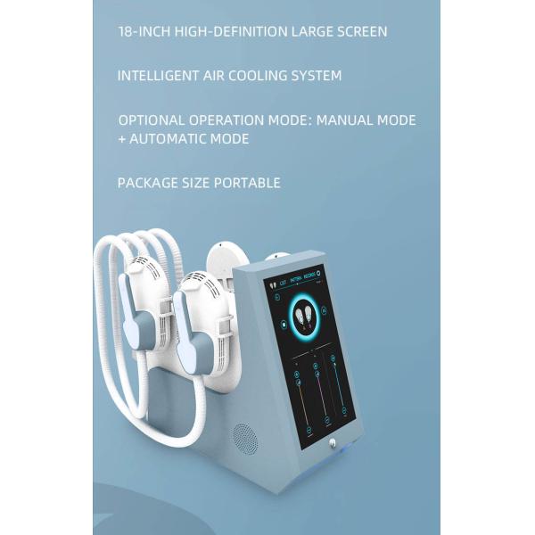 Toning Hips Tesla Sculptor Magnetic Body Sculpting Machine 4 Handles