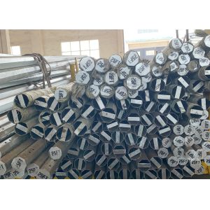 Communication 25ft Height 2.5mm Thick Q345 Electrical Service Pole