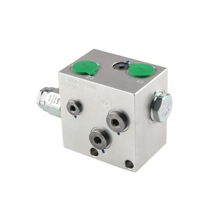 Excavator Parts Hydraulic Manifold Aluminum Alloy Precision Hydraulic Valve