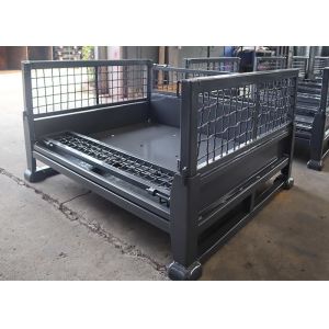 1.5T Load Collapsible Wire Pallet Cages Pallet Container Customized
