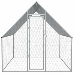 Weatherproof 2x3x2m Chicken Run Kennel For Dog Rabbit