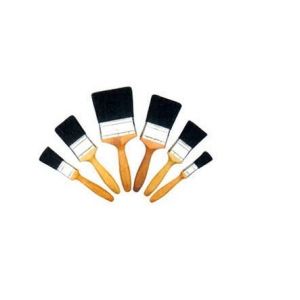 Quality Personalized Black Bristle Paint Brush 15mm 25mm 50 Mm for sale