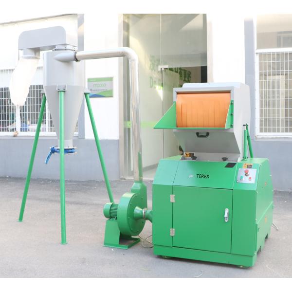 Buy Terex Made Waste Recycling Grinding Hollow Container Plastic Crusher at wholesale prices