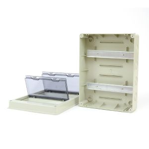 HT 24 Way IP65 Waterproof Outdoor Electrical Enclosure Distribution Plastic