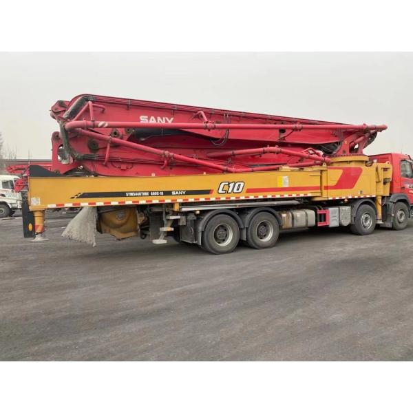 60m Sy Beton Pump Volvo Chassis 6 Boom Section Pumping Truck Mounted Used Concrete Pump Factory Price