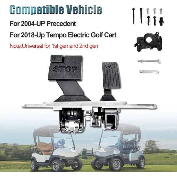 Golf Cart Accelerator Pedal Electric 2004-up Precedent&2018-up Tempo-Universal