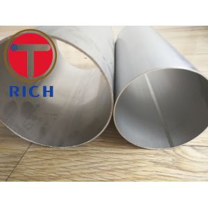 Thick Wall 304 Stainless Steel Welded Pipe Astm A276 For Petrochemical Industry