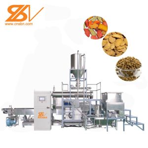 Automatic Professional Dog Food Extruder 3-5 Worker Operation