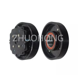 Quality 35*52*-22 Auto AC Compressor Pulley Clutch Kit 6PK 110MM 12V For 2020- BMW 1 F40 120 D for sale