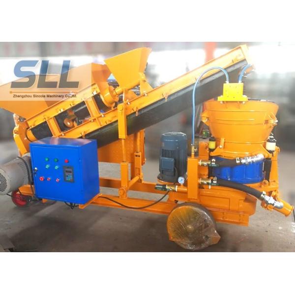 Buy Screw Mixer Concrete Spraying Machine Self Loading Shot Concrete Machine at wholesale prices
