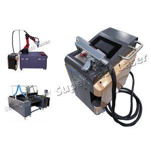 200W Laser Cleaning Machine Handheld Laser Cleaner Plastic Mold Residues