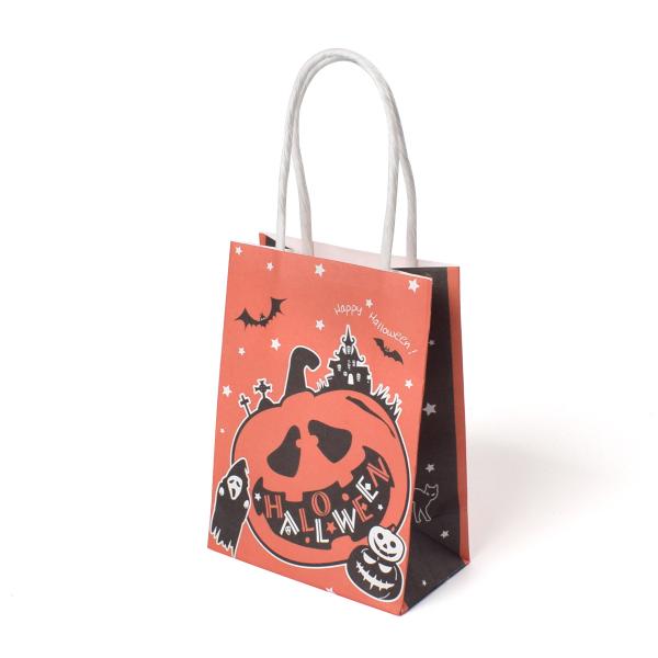 Custom Printed Halloween Kraft Paper Food Bags 10x12in Recycled