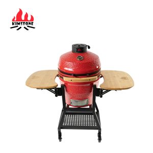 Uovo Kamado 18inch Charcoal Block Barbacoa Ceramic Kamado Elektrische Foshan