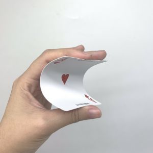 Flexible Custom Casino Poker Cards 63*88mm 57*87mm Customized