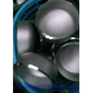 Seamless Sch40s Stainless Steel Pipe Caps Astm A403 Wp304 / 304L
