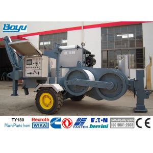 19t Overhead Tension Stringing Equipment Hydraulic Puller with Cummins Diesel