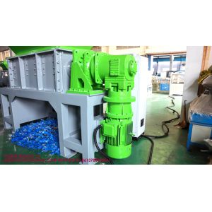 Plastic Bottle recycling, Plastics Shredder Balde Machine, Double Shaft Shredder