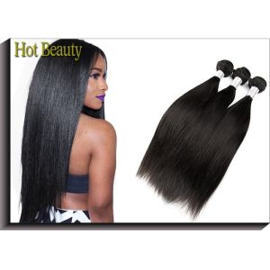 Silky Straight Remy Virgin Peruvian Human Hair Extensions Tangle-Free