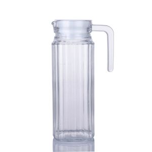 Hotel Silicone Cap 1000ml 200ml Glass Cold Kettle