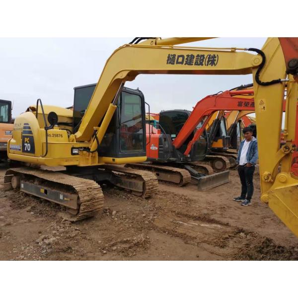 5160kg PC55MR 0.2M3 Used Komatsu Mini Excavator