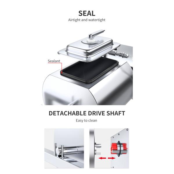 38L Commercial Restaurant Vacuum Marinator Electric Meat Salting Machine For Kitchen