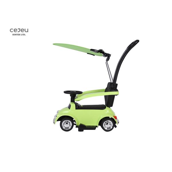 Canopy Childs Push Along Car 6.2KG Pink Mini Push Along Car 80*41*92CM