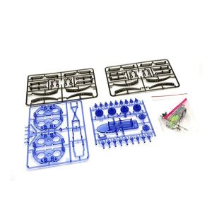 STEM Learning Assembly Electric Robot Spider Toy / Diy Blocks For Kids