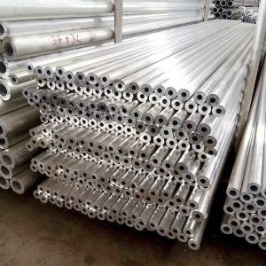 Quality 7075 Round Aluminum Tube Brushed 97% Al for sale