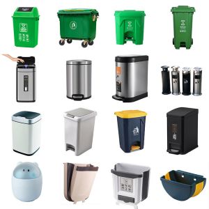 Household Plastic Trash Bin 12L Plastic Garbage Can Customized Logo