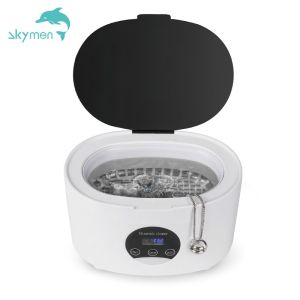 600ml Ultrasonic Jewelry Cleaner heater Timer 40KHz 35W Degas function