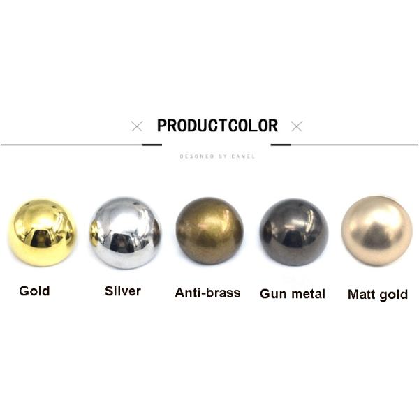 Customized metal sewing coat button custom logo metal buttons for Jacket
