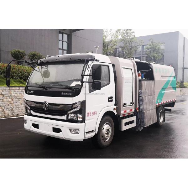 Eco-Friendly Pure Electric Guardrail Cleaning Vehicle 18000 Gross Vehicle Weight for Seamless Highway Barrier Maintenance