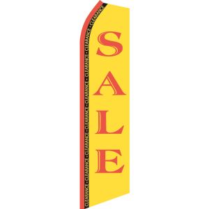 Custom Made Business Beach Flag Banner Dye - Sublimation Printing