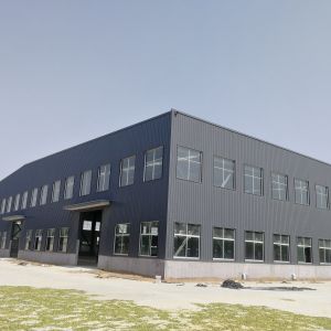 Prefab Steel Structure Warehouse with H-Section Beams 50-Year Lifespan