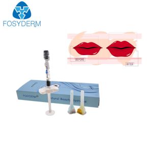 Transparent 1ml Facial Hyaluronic Acid Ha Dermal Filler