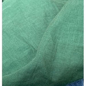 Comfortable 32S Natural Green Gauze Fabric 120gsm Cotton Gauze Fabric For
