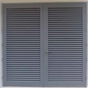 Anti Theft Outdoor Aluminum Sun Shade Louvres Windproof Customized Size