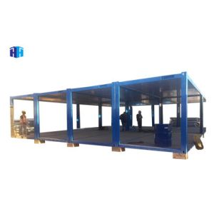 european ready made 40ft steel structure container house floor plans in south