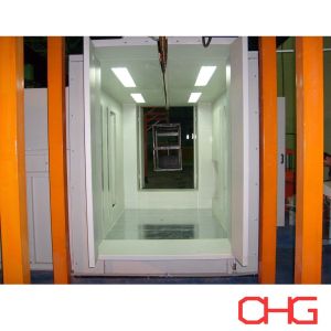 Powder Coating Production Line with Manual Spray Guns and After-sales Service