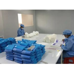 Professional Hospital Disposable Surgical Gown Prevent Cross Infection