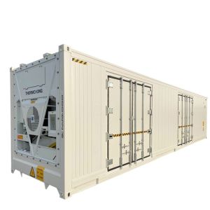Quality 12192 x 2438 x 2896 mm 2-Door Open Side Refrigerator 40 Feet Length Reefer Container for Fresh Goods Transportation for sale