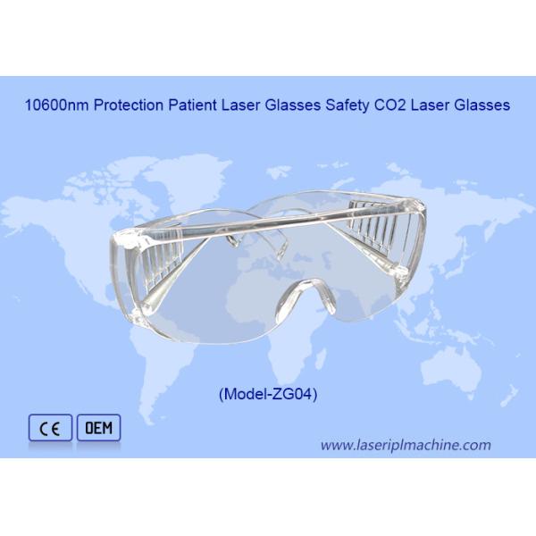 Buy CO2 Laser Safety Protection Glasses 10600nm With Transmittance at wholesale prices
