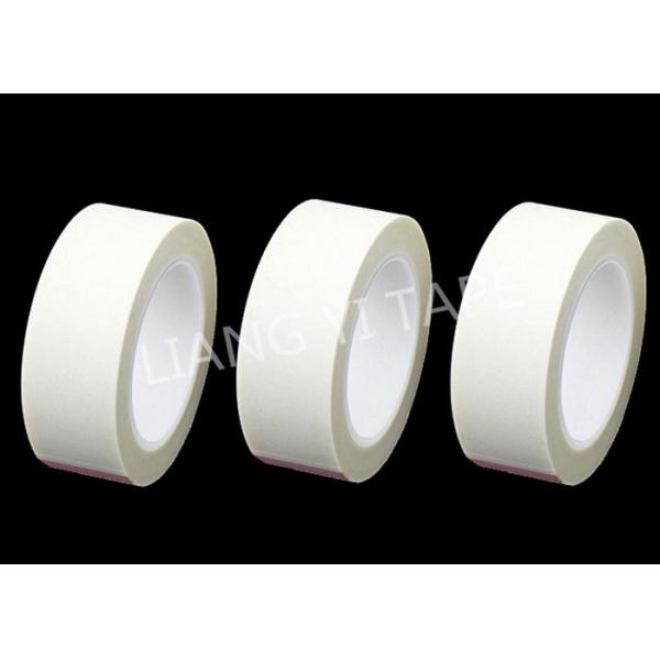 380V / 25mm Fabric Insulation Tape , Silicone Glue Coated Glass Cloth Tape