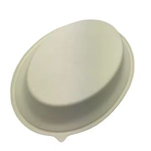 Eco Friendly Sugarcane Disposable Biodegradable Sustainable Microwavable Oval